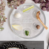 Passover Plate: White