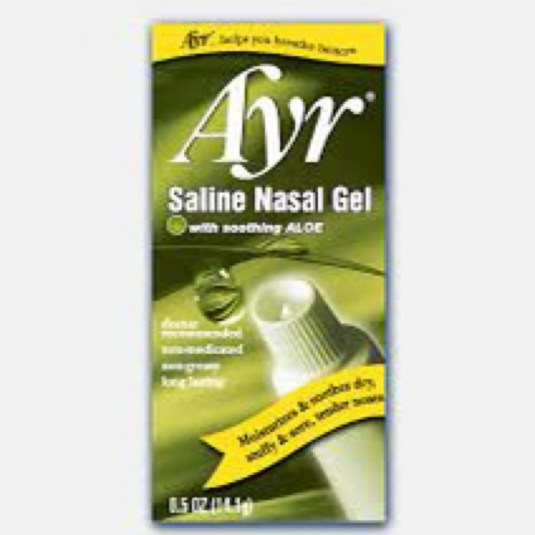 Ayr Saline nose gel with soothing ALOE