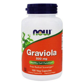 NOW Foods NOW Supplements Graviola 500 mg Capsules