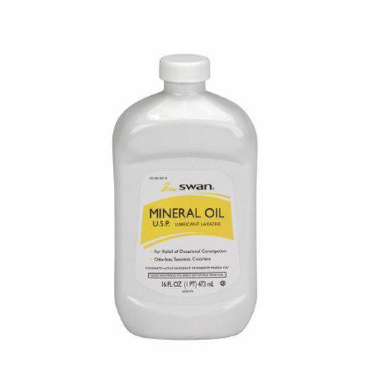 Laxative Unflavored Liquid 16 oz. 99% Strength Mineral Oil