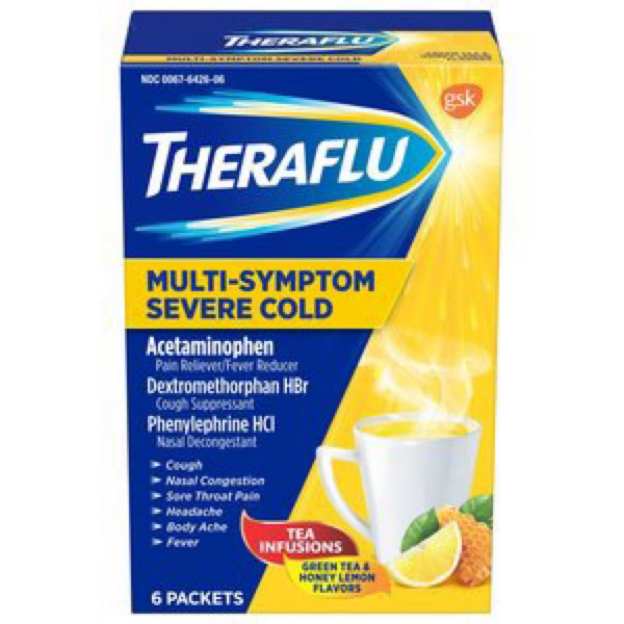 Theraflu multi symptom severe cold
