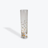 Zodax Centuri Golden Decal Polka Dot Champagne Glass