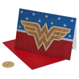 Wonder Woman Logo Patch Card