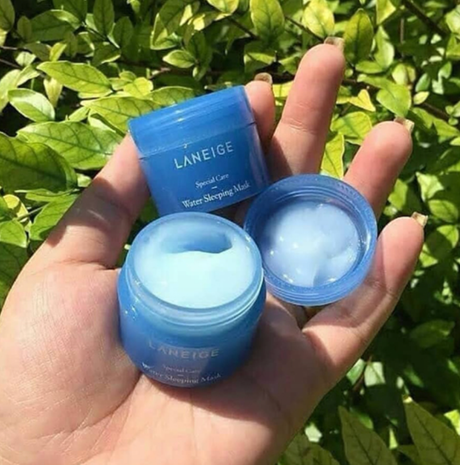 LANEIGE MINI Water Sleeping Mask Brighten Hydrate Lotion Gel - Image 3