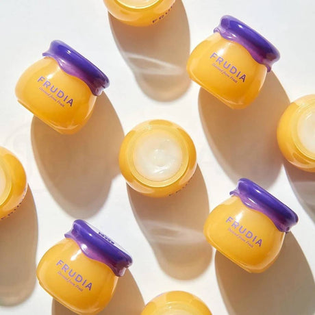 FRUIDA Hydrating Honey Lip Balm: Pomegranate Tinted Plumping