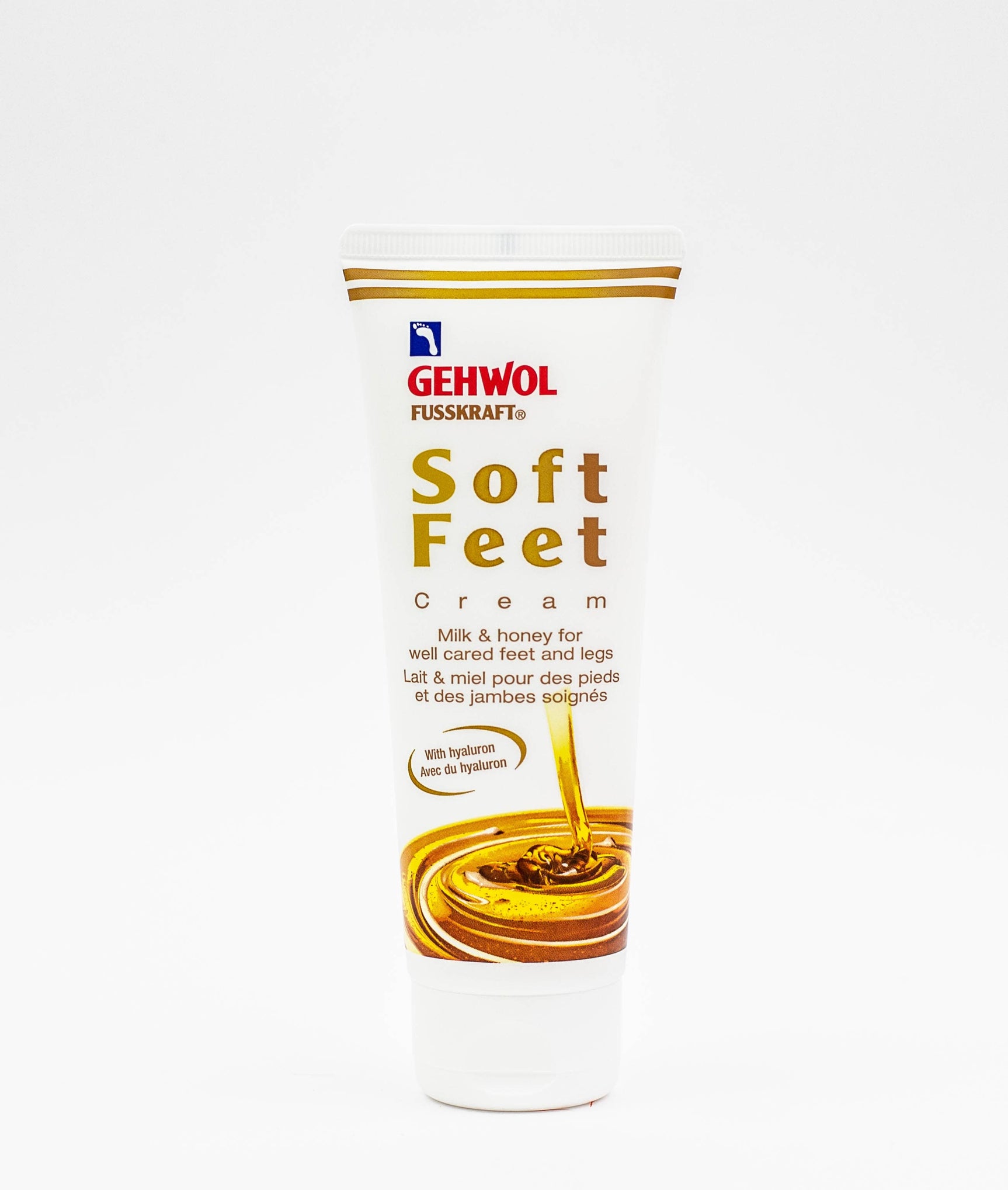 Soft Feet Cream, 4.4 Oz/125 Ml Moisturizing, Leaves Silky Soft Skin