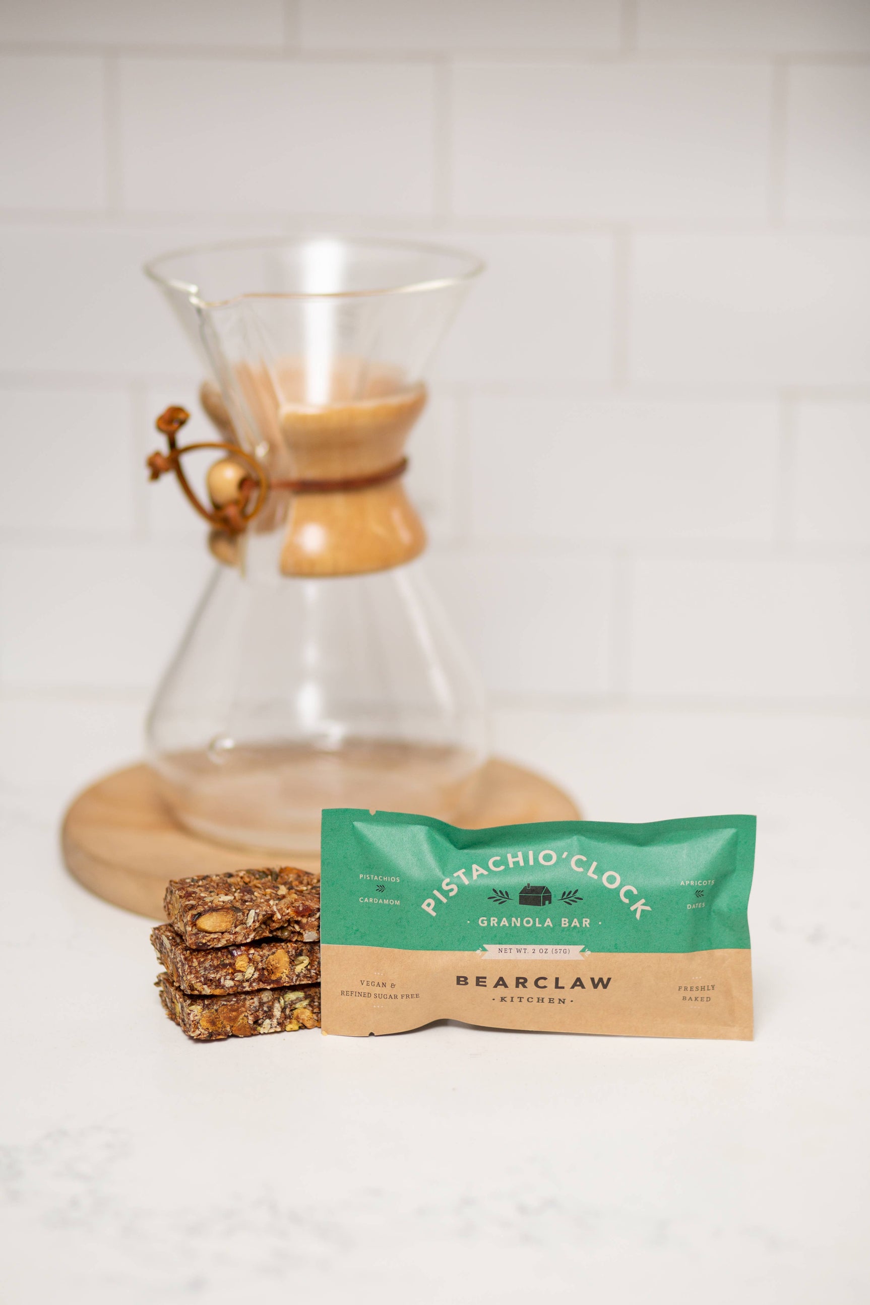 Pistachio'Clock Granola Bar