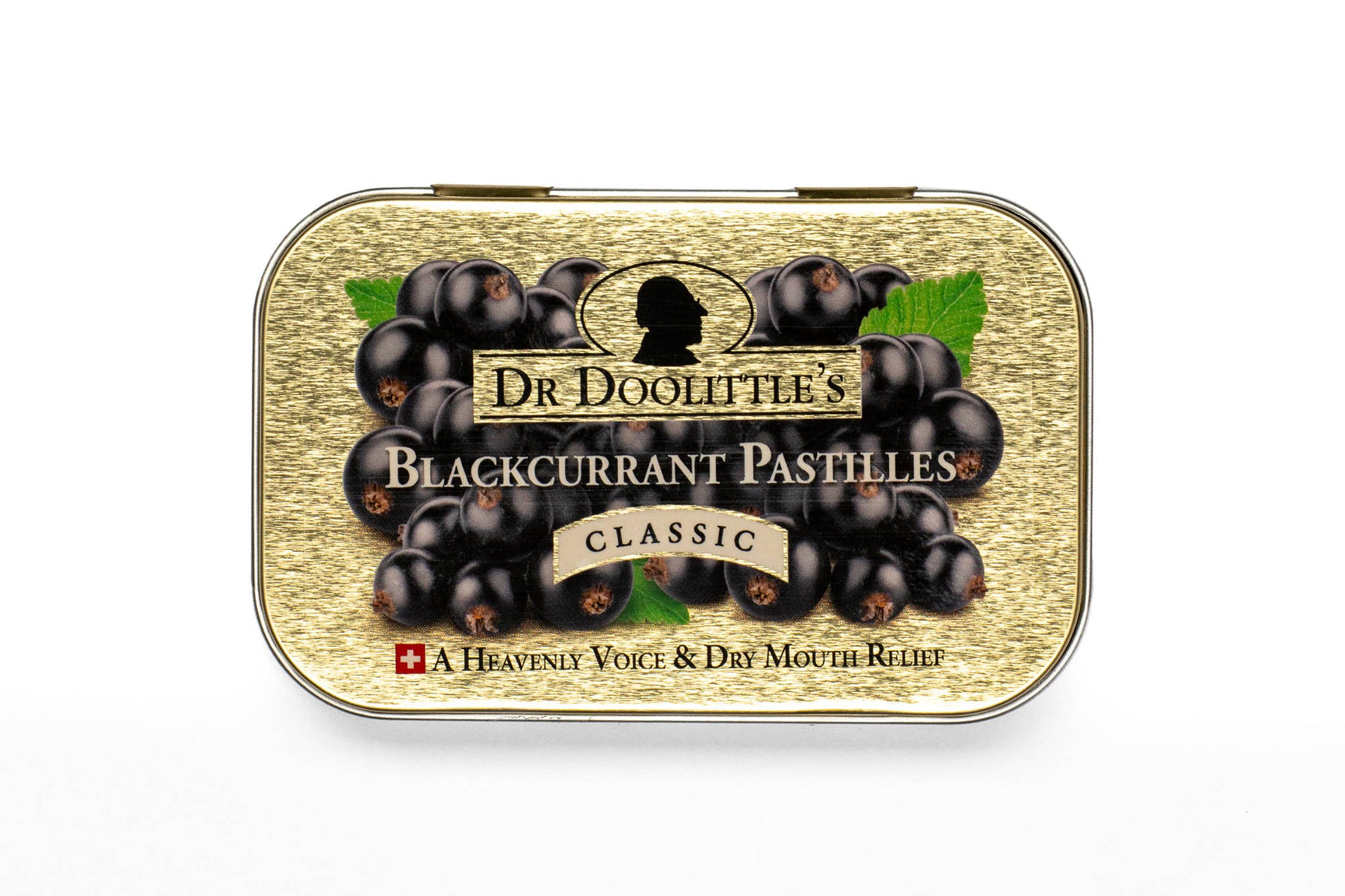 Dr. Doolittle's Pastilles Blackcurrant Classic 60g Tin - Image 3