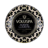 Voluspa Ambre Lumiere Mini Tin candle