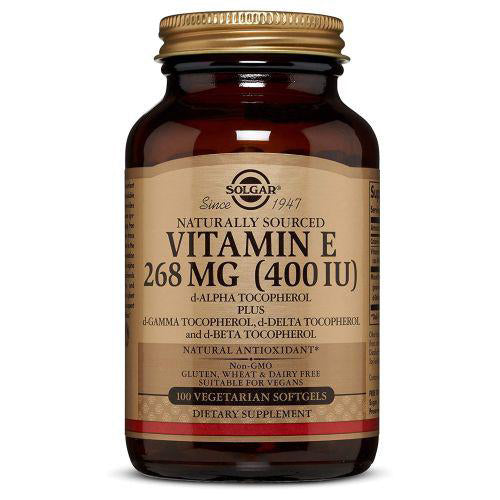 Solgar Vitamin E 400 IU Vegetarian Softgels ct