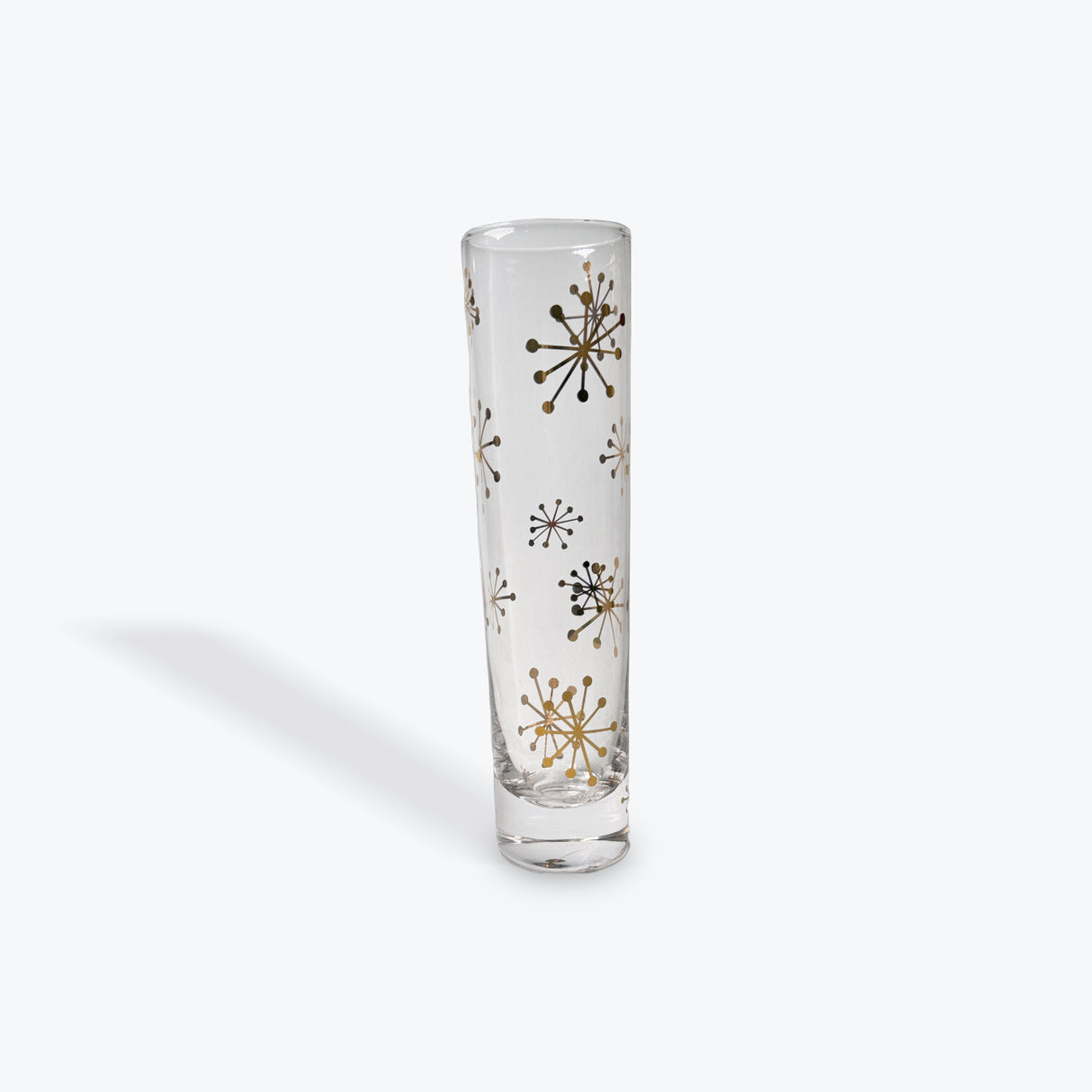 Zodax Centuri Golden Decal Starburst Champagne Glass