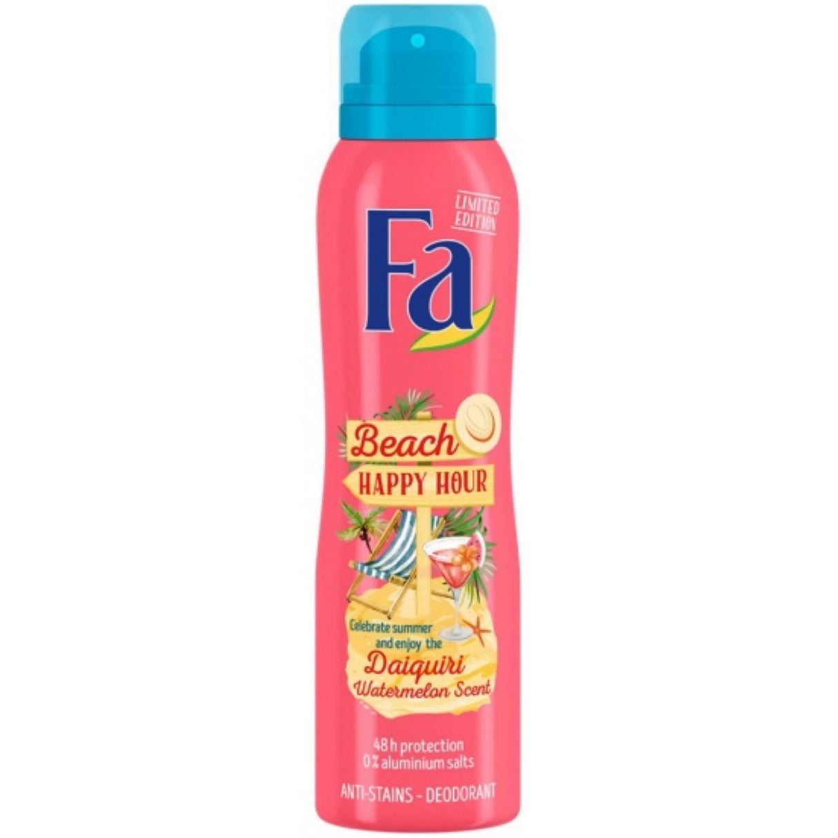 Fa Beach Happy Hour Daiquiri Watermelon Deodorant Spray 150ml