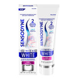 Sensodyne Clinical White Toothpaste Clinically Proven Whitening for Sensitive Teeth  Stain Protector  3.4 Oz