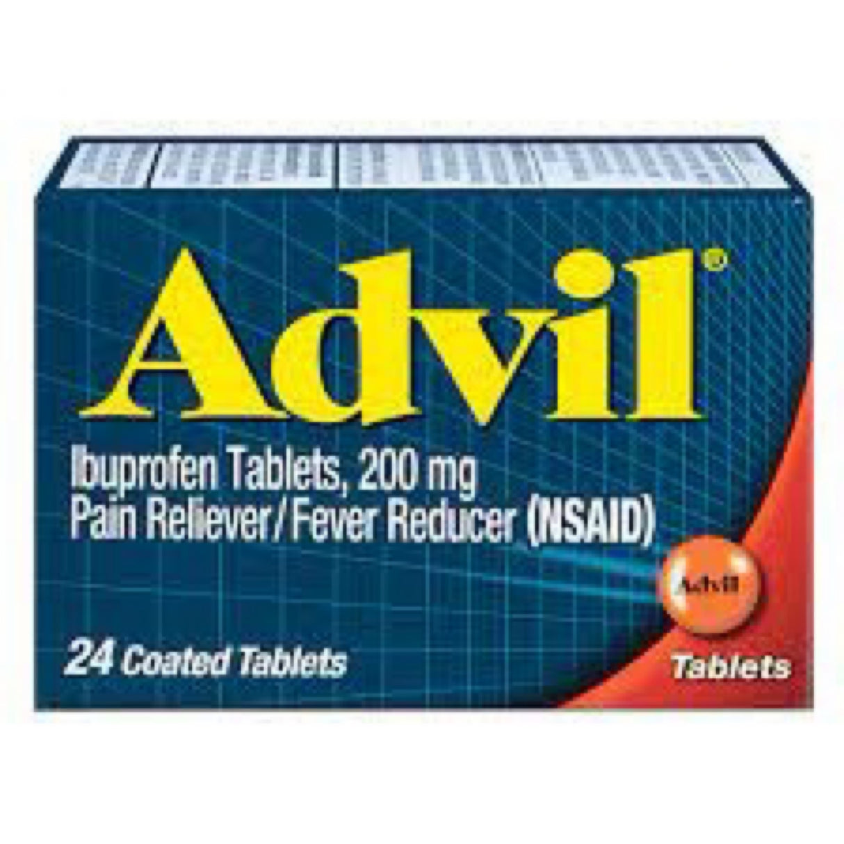 Advil Pain Reliever/ Fever Reducer 200 MG Ibuprofen Tablets