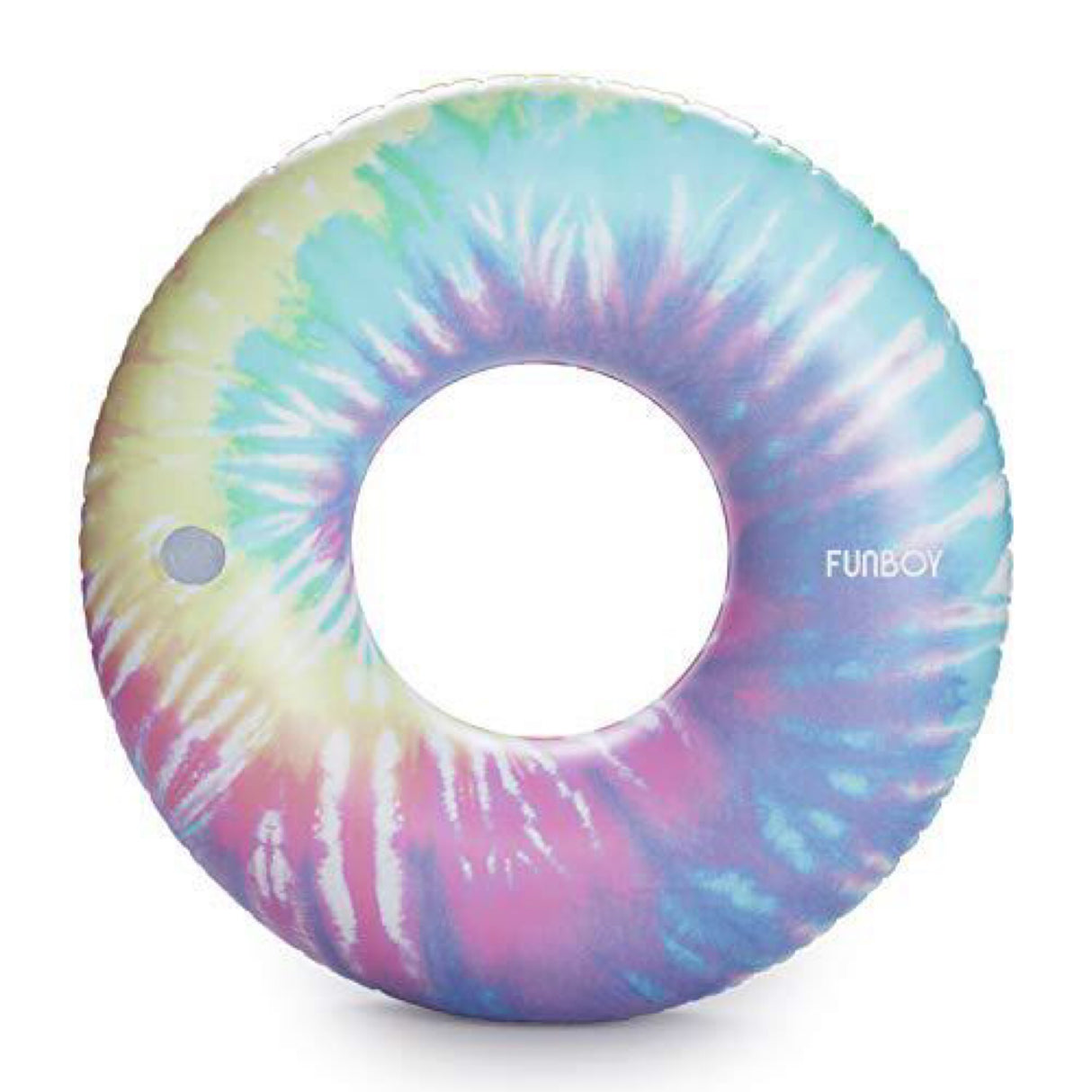 FUNBOY Giant Inflatable Tie Dye Tube Float