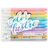 Color Lustre 10 brush markers