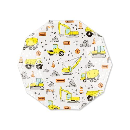 Daydream Society Under Construction Paper Party Plates