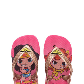 Kid's Havaianas Baby Heroes Print Flip Flop, Size 4 M
