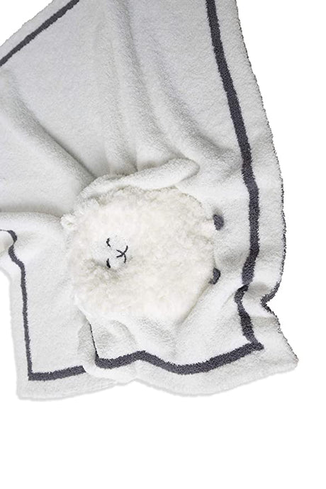 Barefoot Dreams CozyChic(TM) Lamb Stroller Blanket in Pearl - Image 3