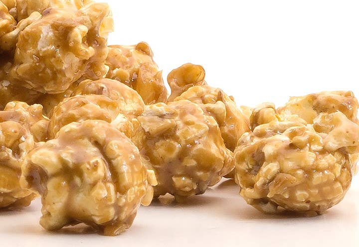 Caramel Pecan Almond Popcorn