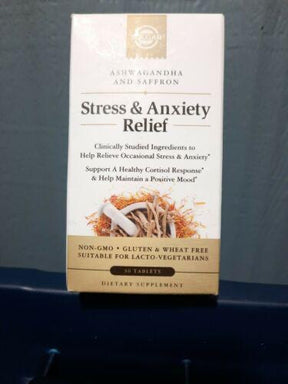 Stress & Anxiety Relief ashwagandha and Saffron Tablets