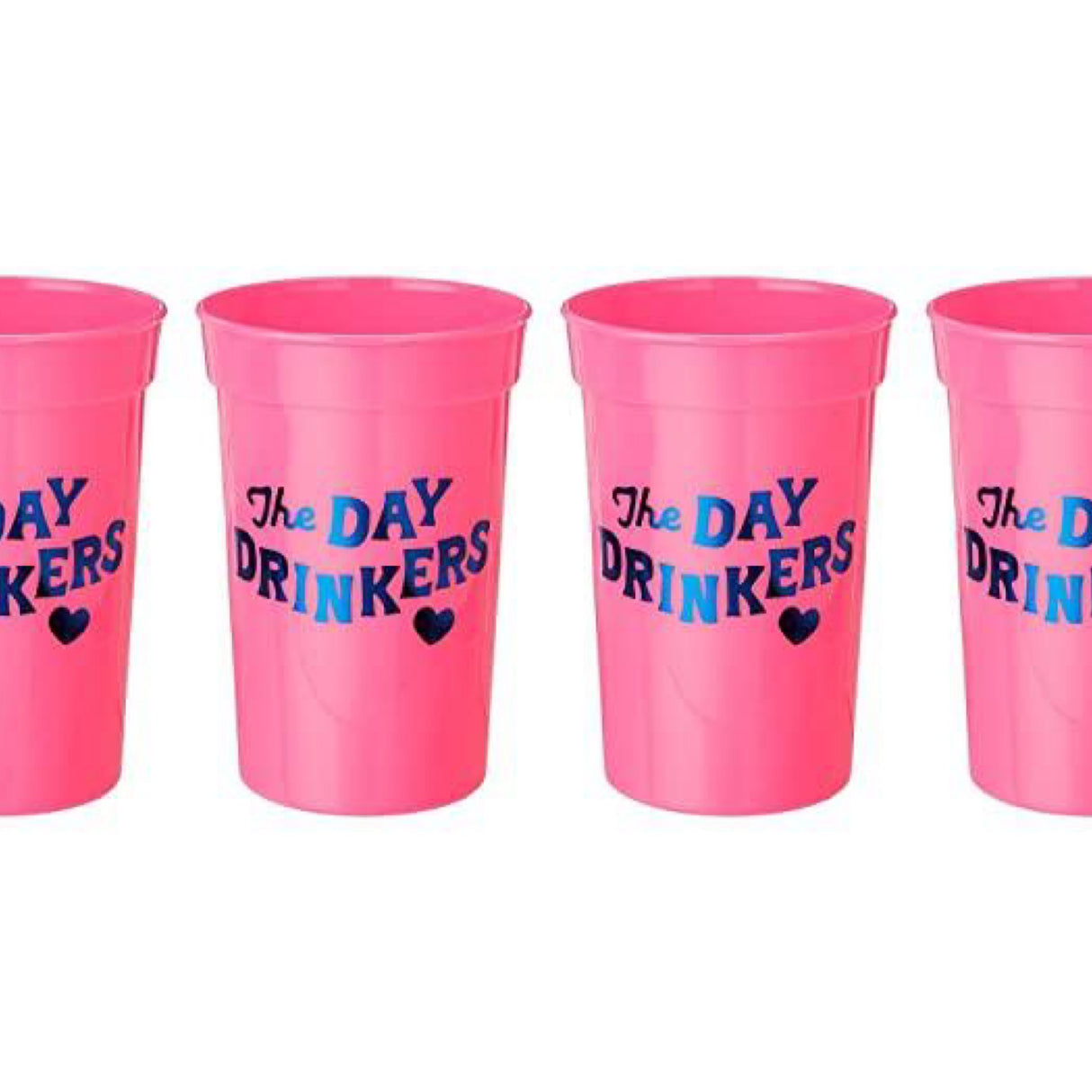 ban.do Party on Plastic Party Cup Set (Day Drinkers) Outdoor Sports Equipment