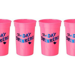 ban.do Party on Plastic Party Cup Set (Day Drinkers) Outdoor Sports Equipment