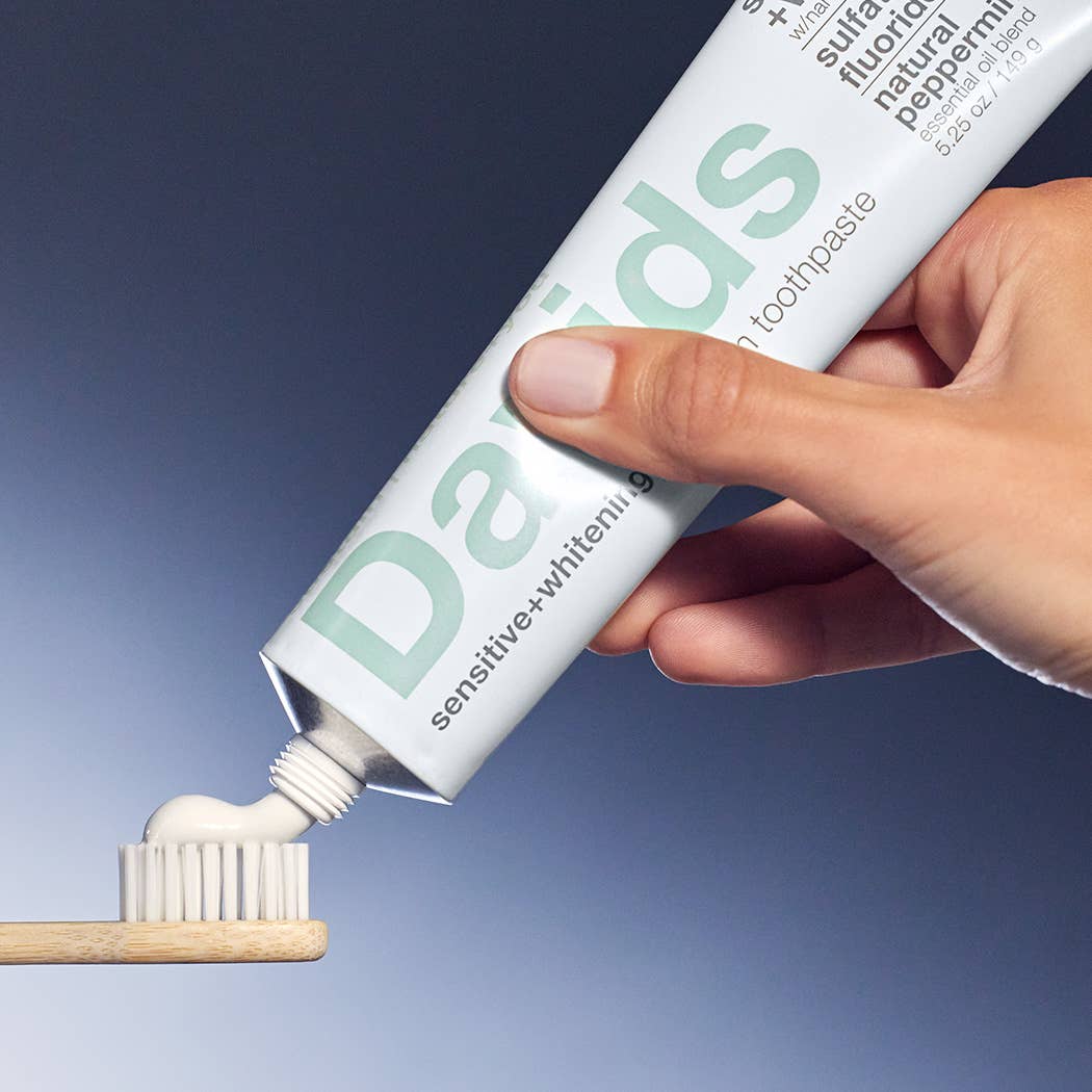 Davids Premium Toothpaste Davids sensitive+whitening nano-hydroxyapatite premium toothpaste - Image 2