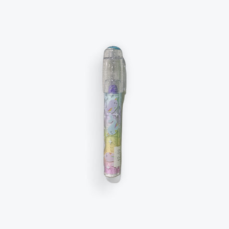 OOLY, Rainbow Glitter Gem, Fruity Scented Erasers Kit, Kids School Pencil Eraser, Stacking Pen Type