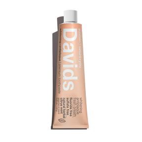 Davids premium toothpaste  /  herbal citrus peppermint