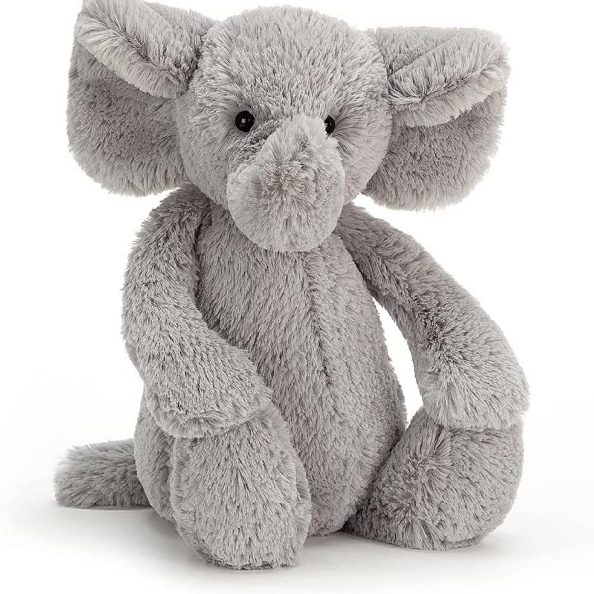 Jellycat Bashful Grey Elephant Stuffed Animal