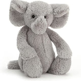 Jellycat Bashful Grey Elephant Stuffed Animal