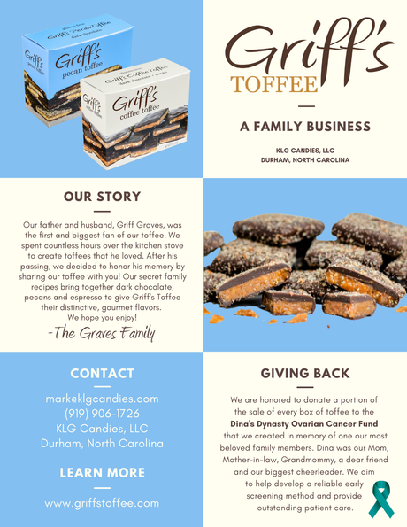 Griff’s Griff's Pecan Toffee - 2oz Dark Chocolate Toffee - Image 13