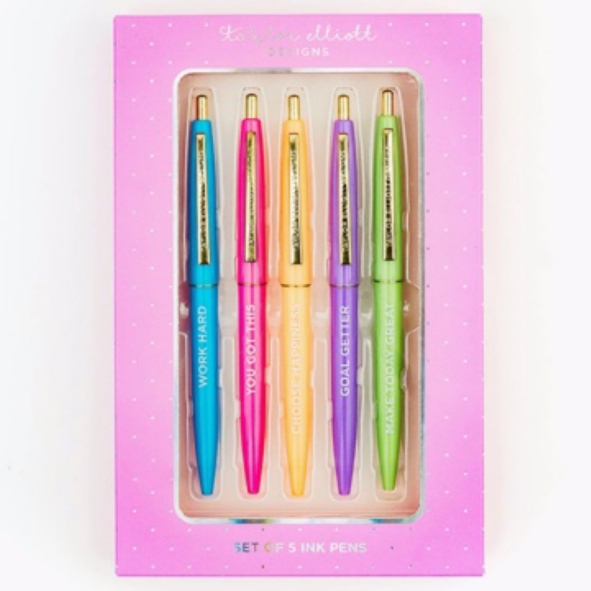 Taylor Elliot designs 5 pens