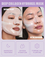 Deep Collagen Glass Skin Overnight Mask 4-Pack Box