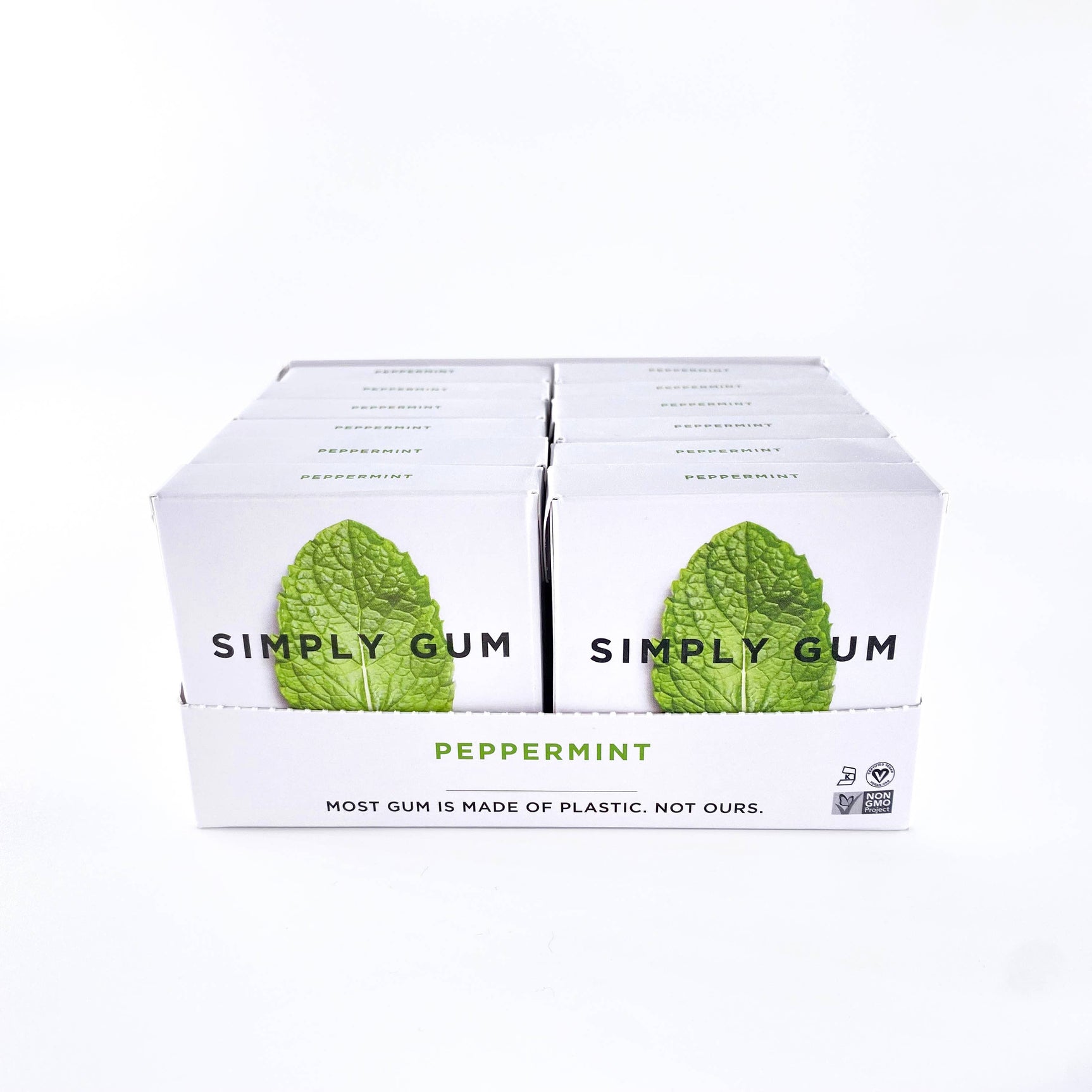 Sugar Free Spearmint Gum - Natural + Plastic-Free - Image 9