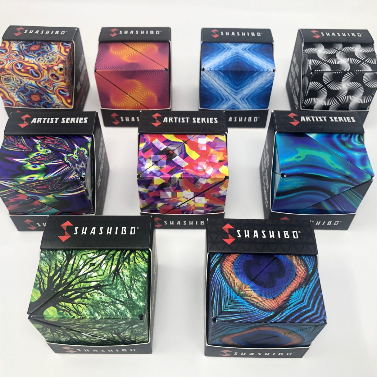 Shashibo magic puzzle cube earth