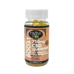 Twine 750mg CBD Immune Boost Gummies w/ Vitamin C, Zinc