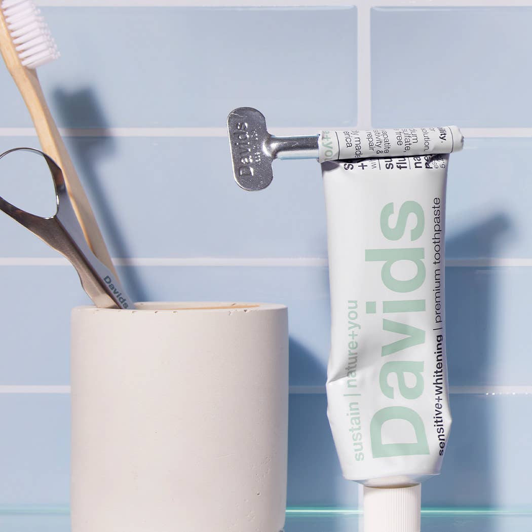 Davids sensitive+whitening nano-hydroxyapatite premium toothpaste