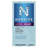 Comprimidos de ácido alfa lipoico Nervive Nerve Relief