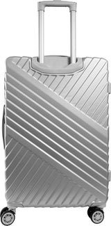 The Legend Ellen Tracy 3 PC Hard Sided Luggage Set: 331-CHROME - Image 7
