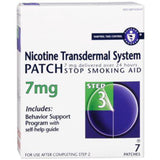Habitrol Nicotine Transdermal System Step 3 7 mg Stop Smoking Aid