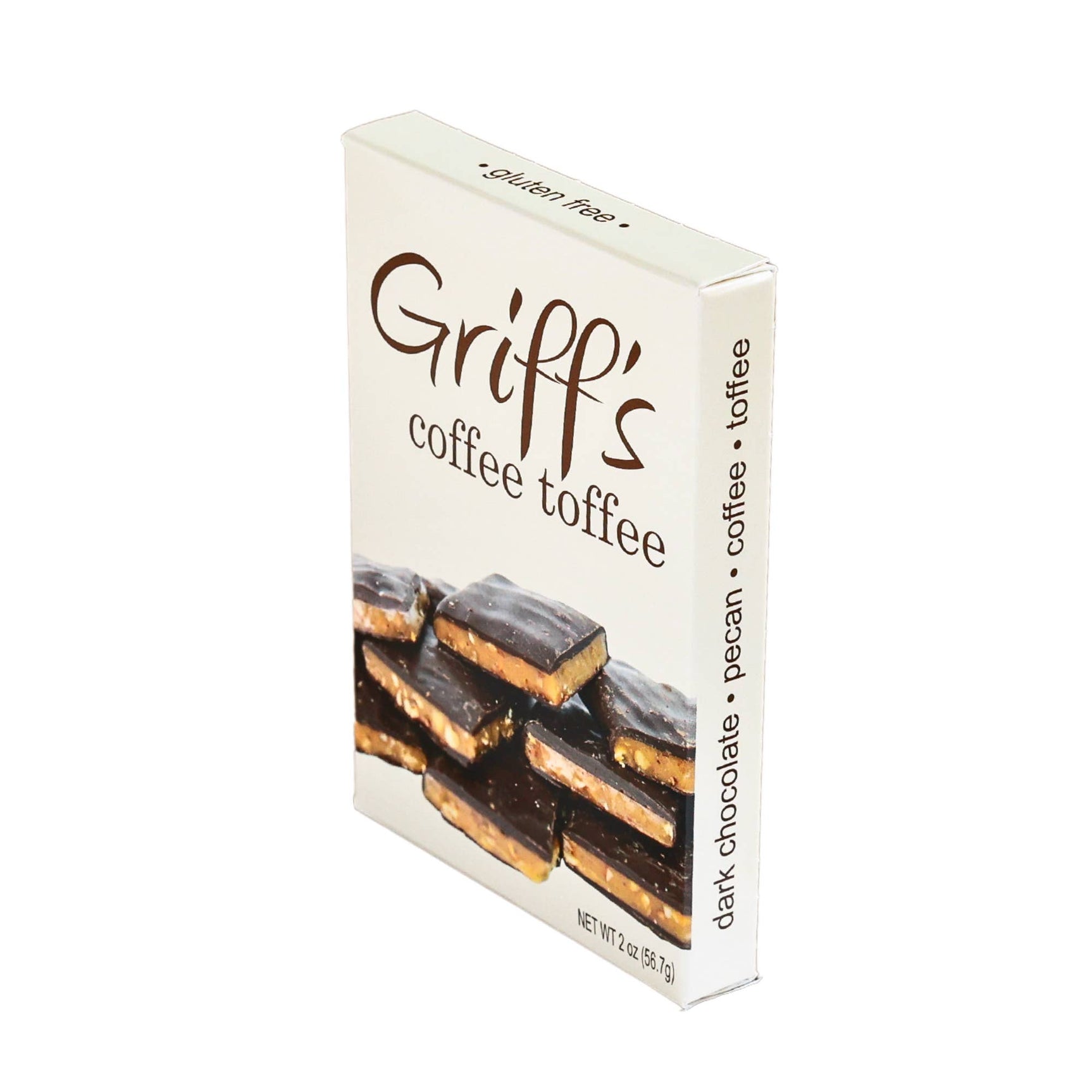 Griff’s Griff's Coffee Toffee - 2oz Dark Chocolate Toffee - Image 13