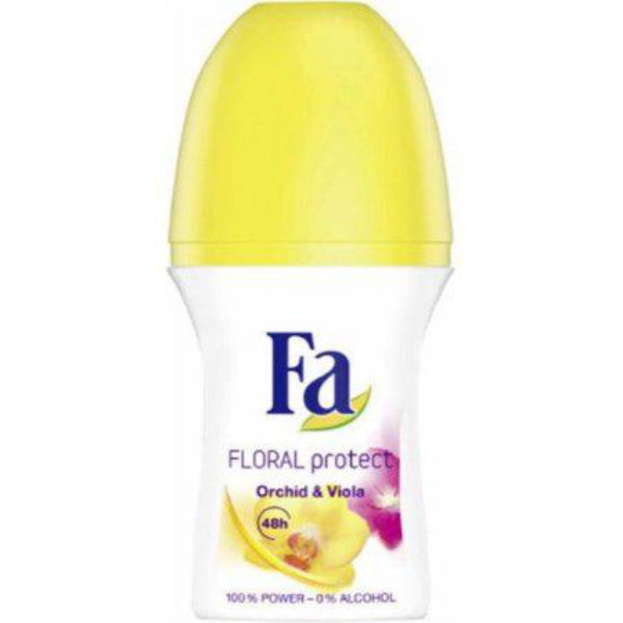 fa florel protect orchid & viola anti-perspirant roll-on deodorant