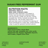 Sugar Free Peppermint Gum - Natural + Plastic-Free - Image 3