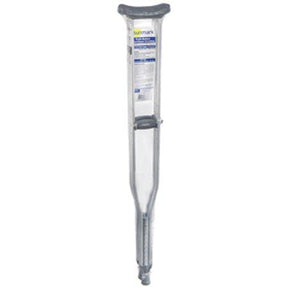 Sunmark Push-Button Tall Adult Aluminum Crutches, CY195-1318