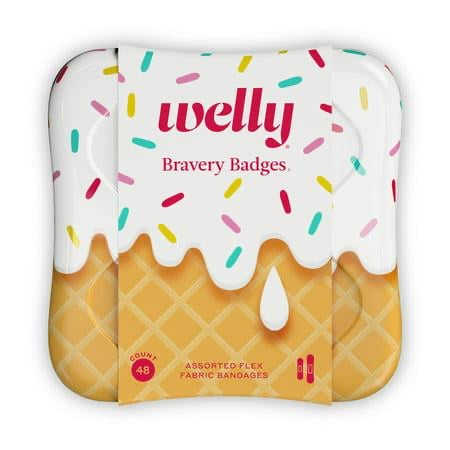 Welly Flex Fabric Bandages Ice Cream