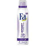 Fa Sport Invisible Power 72h Libre de Polvo