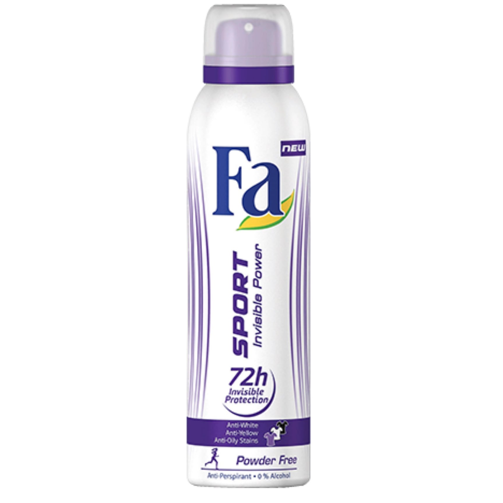 Fa Sport Invisible Power 72h Libre de Polvo