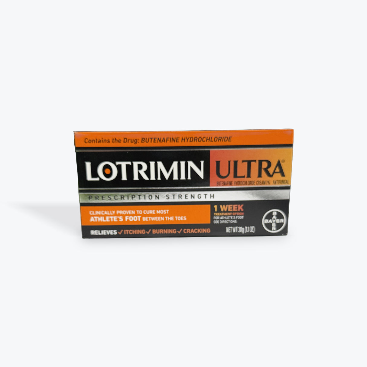 Lotrimin Ultra 1 Week Athlete S Foot Treatment Antifungal Cream Tube